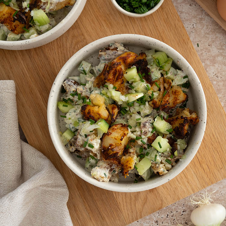 salade de smashed potatoes